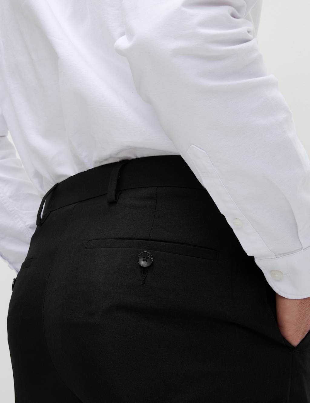 2pk Regular Fit Crease Resist Trousers image 3
