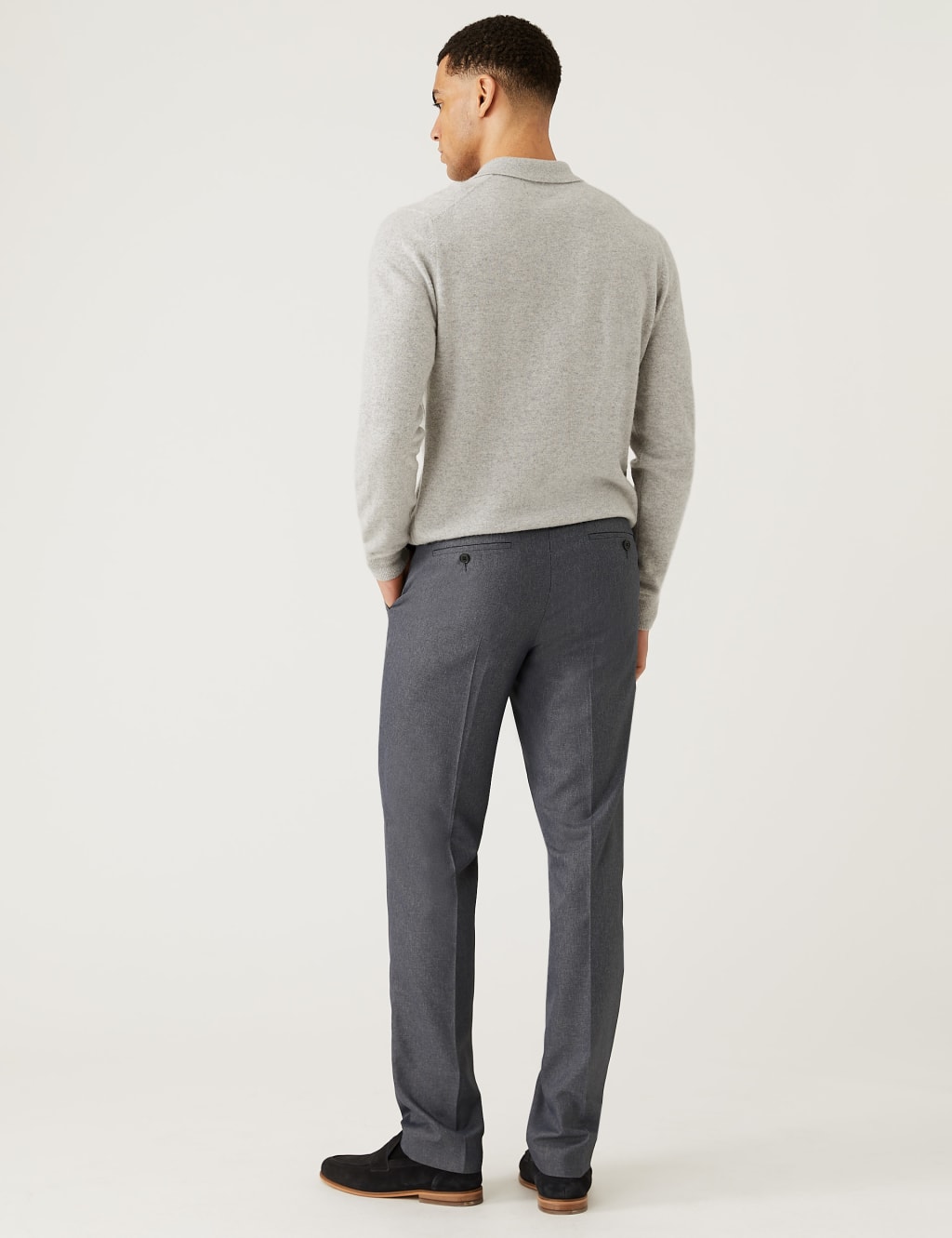 Regular Fit Crease Resist Trousers image 3
