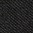 Regular Fit Wool Blend Flat Front Trousers - black