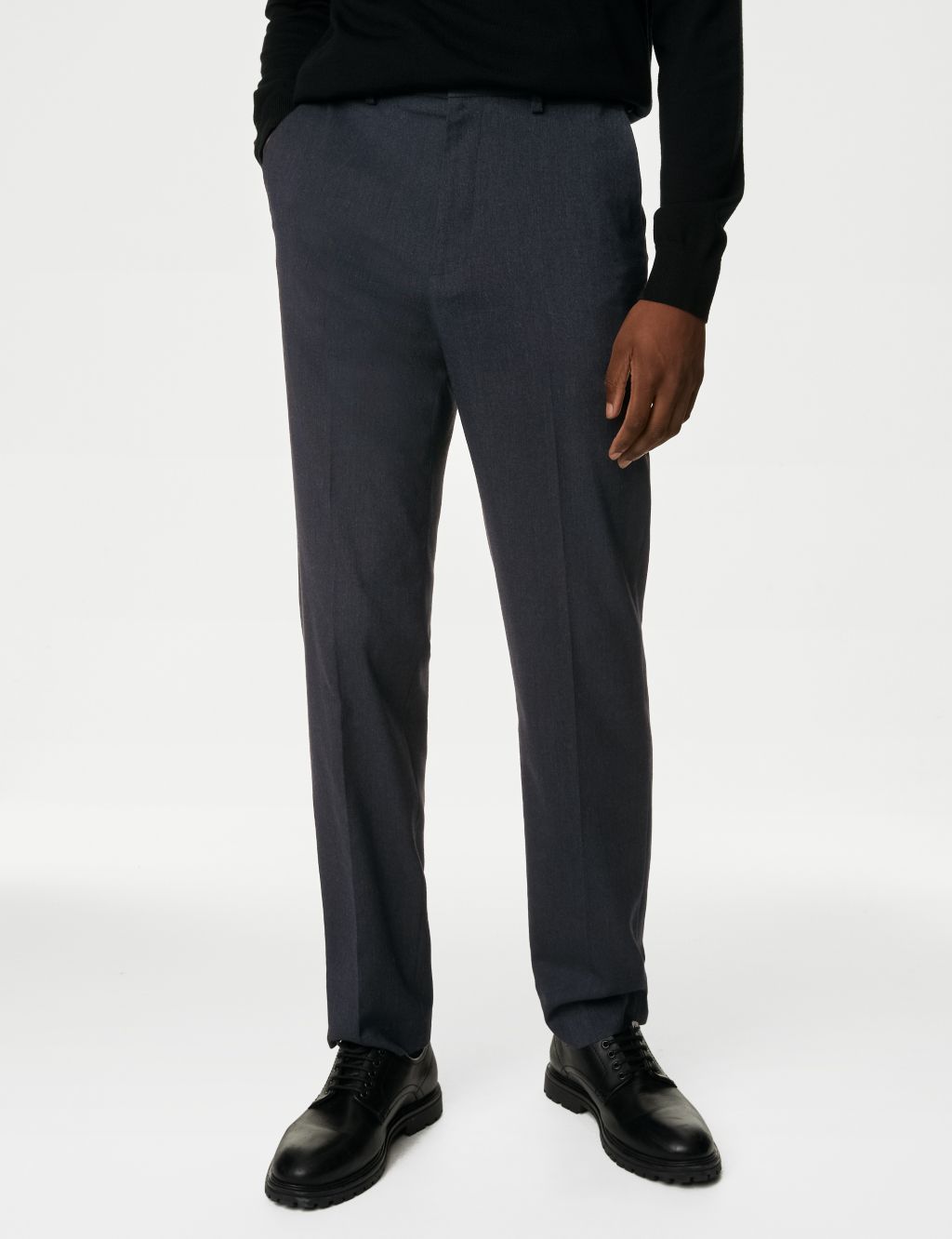 Regular Fit Stretch Trousers image 4
