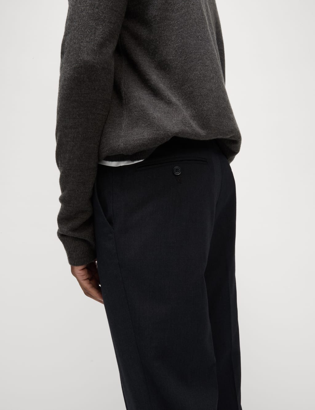 Men’s Slim Fit Smart Trousers M&S