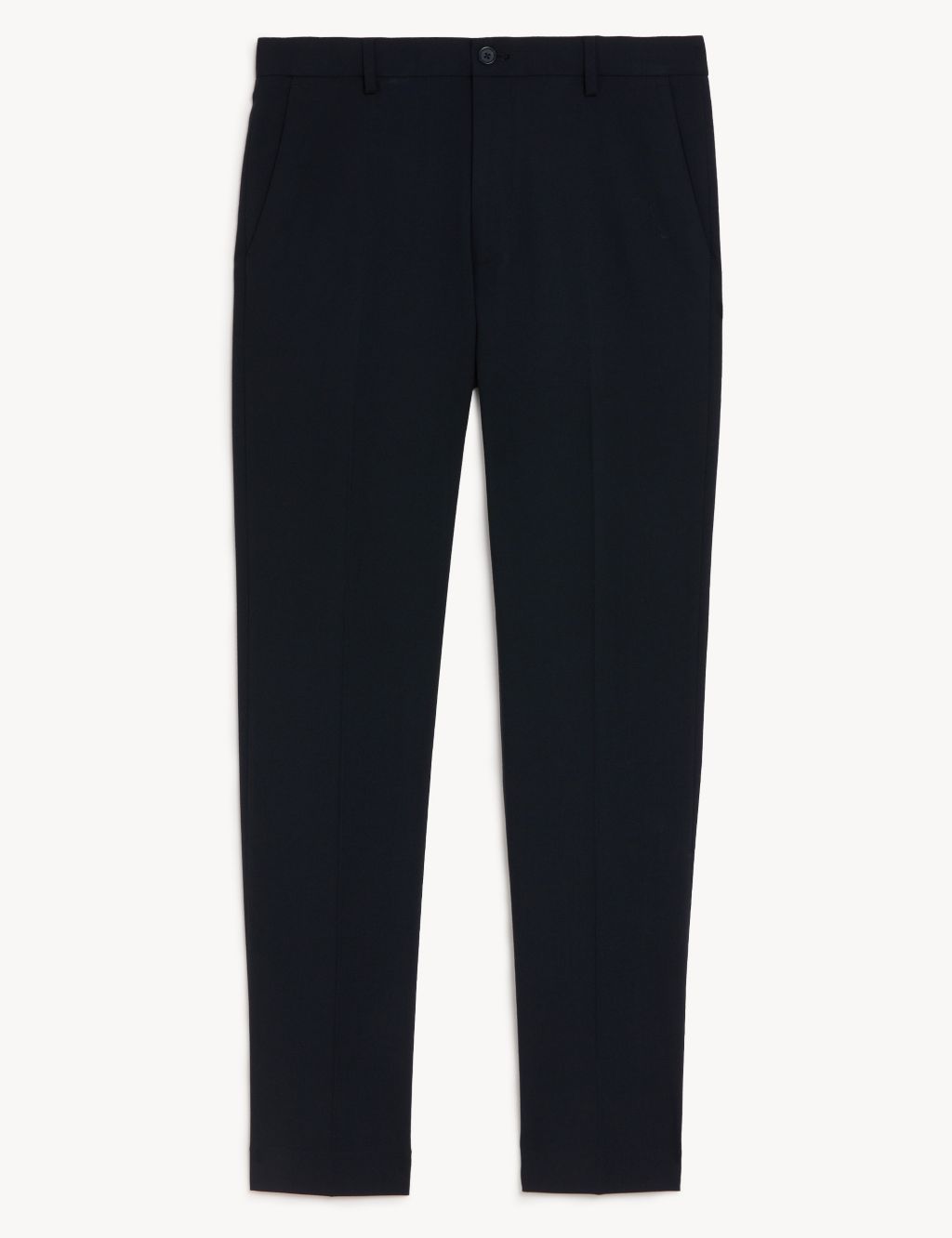 Tailored Fit Flat Front Stretch Trousers image 8