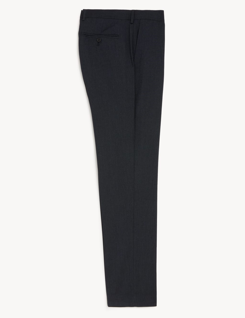 Tailored Fit Flat Front Stretch Trousers image 2