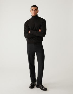 Pantalon coupe standard en tissu extensible - BE