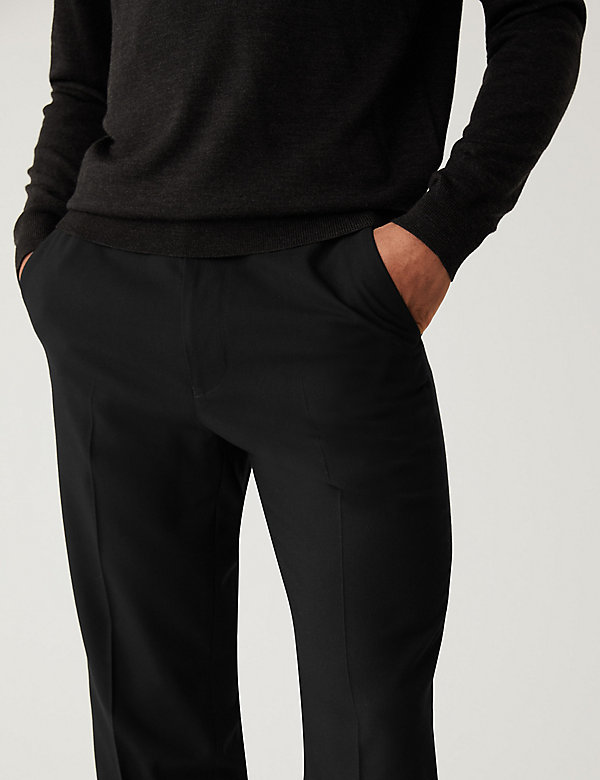 Regular Fit Stretch Trousers - IT