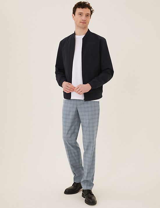 Grandes tailles – Pantalon coupe standard à carreaux