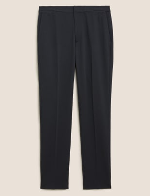 

Mens Autograph Slim Fit Jersey Stretch Trousers - Navy, Navy