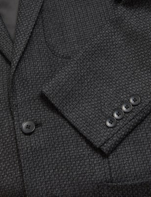 

Autograph Wool Blend Jacket - Charcoal, Charcoal