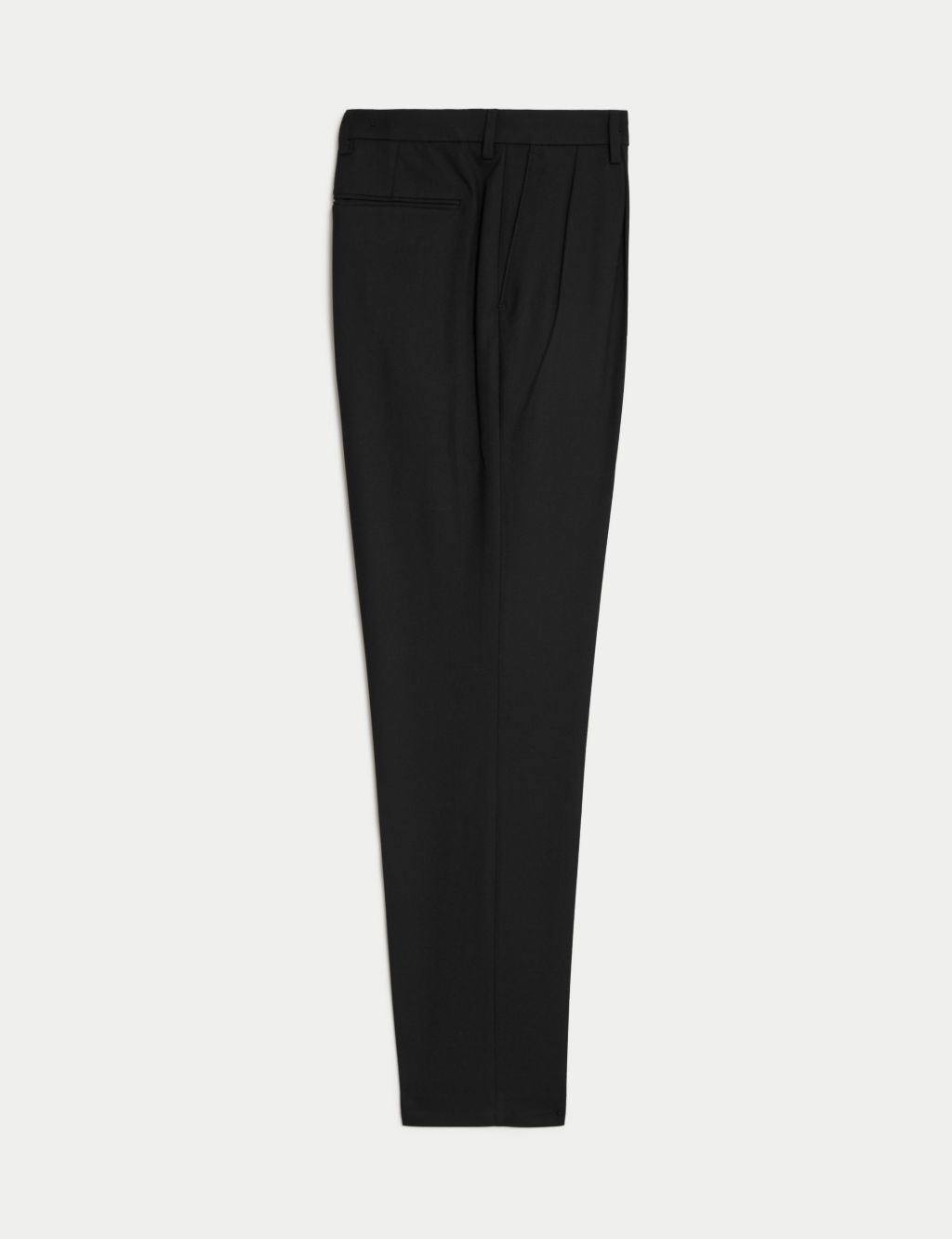 Twin Pleat Stretch Trousers image 1