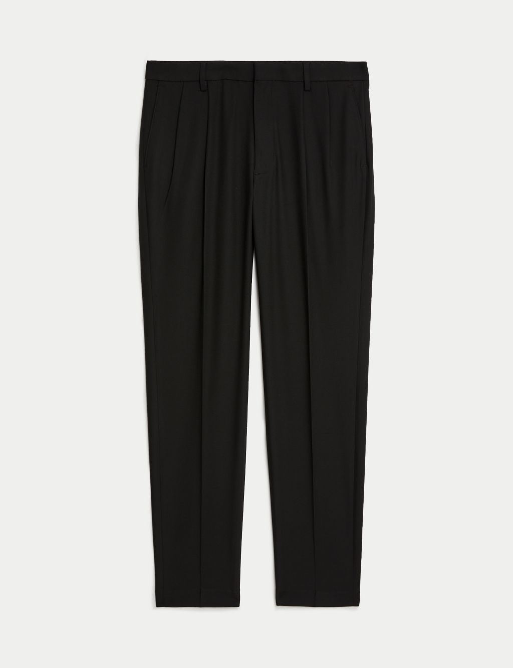 Twin Pleat Stretch Trousers image 3
