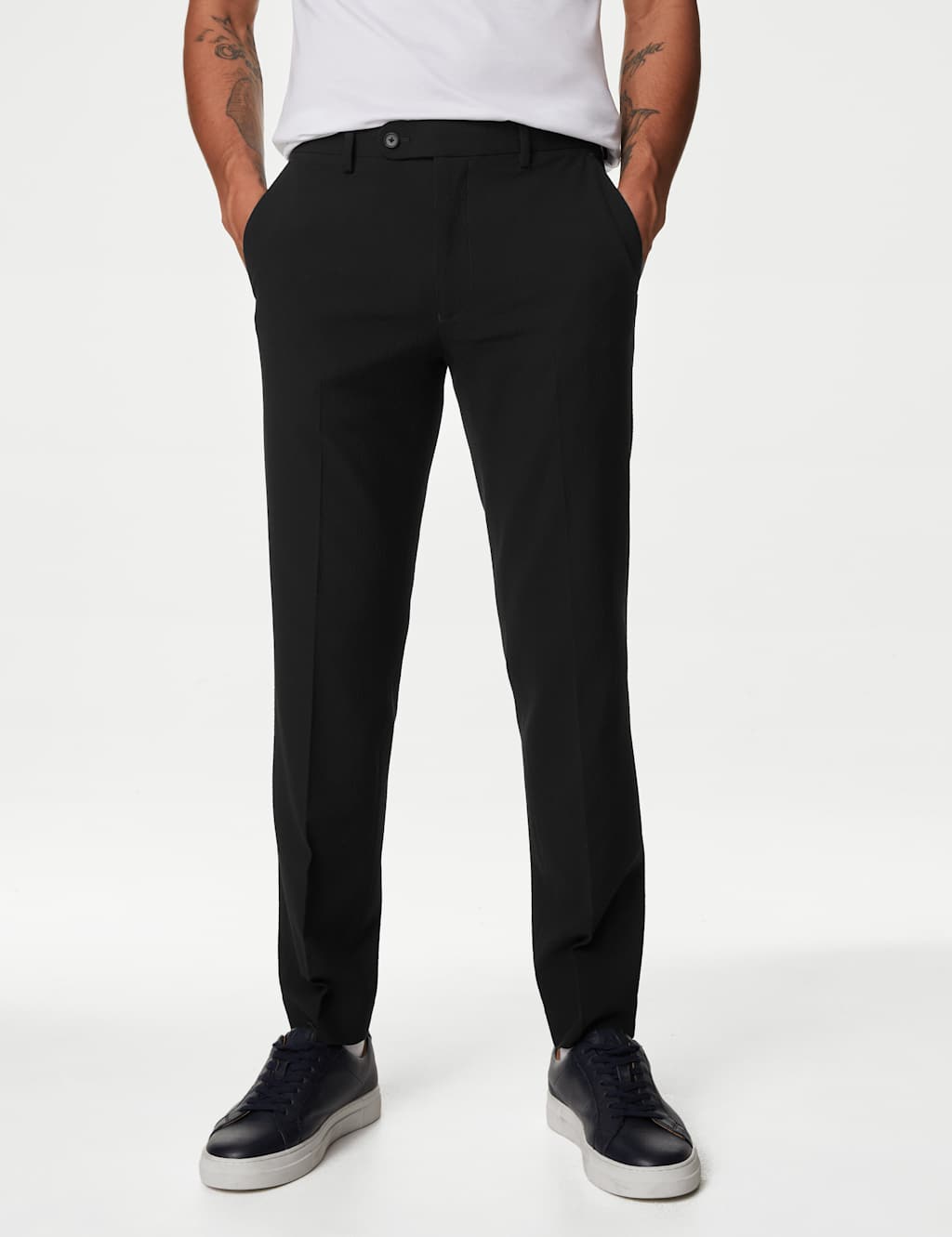 Textured 360 Flex Trousers image 1