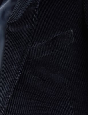 

M&S Collection Pure Cotton Cord Jacket - Navy, Navy