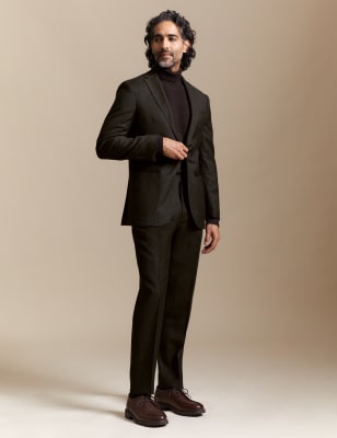 

M&S Originals Karierter Heritage-Blazer aus reiner Wolle „Hawksworth“ - Neutral, Neutral