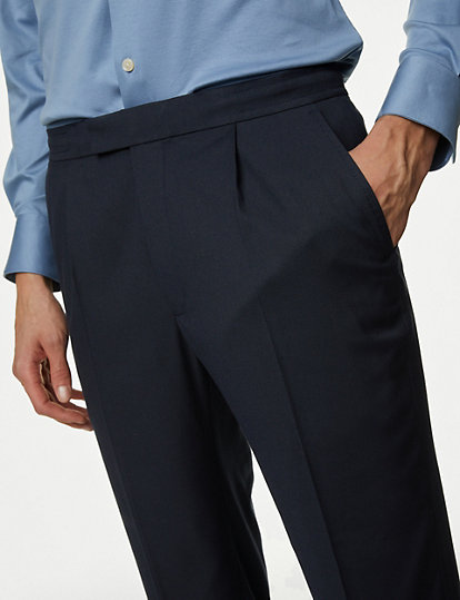 Half-Elasticated Waist Trousers