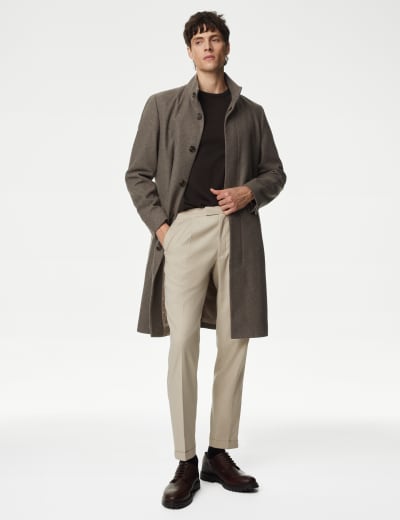 Half-Elasticated Waist Trousers