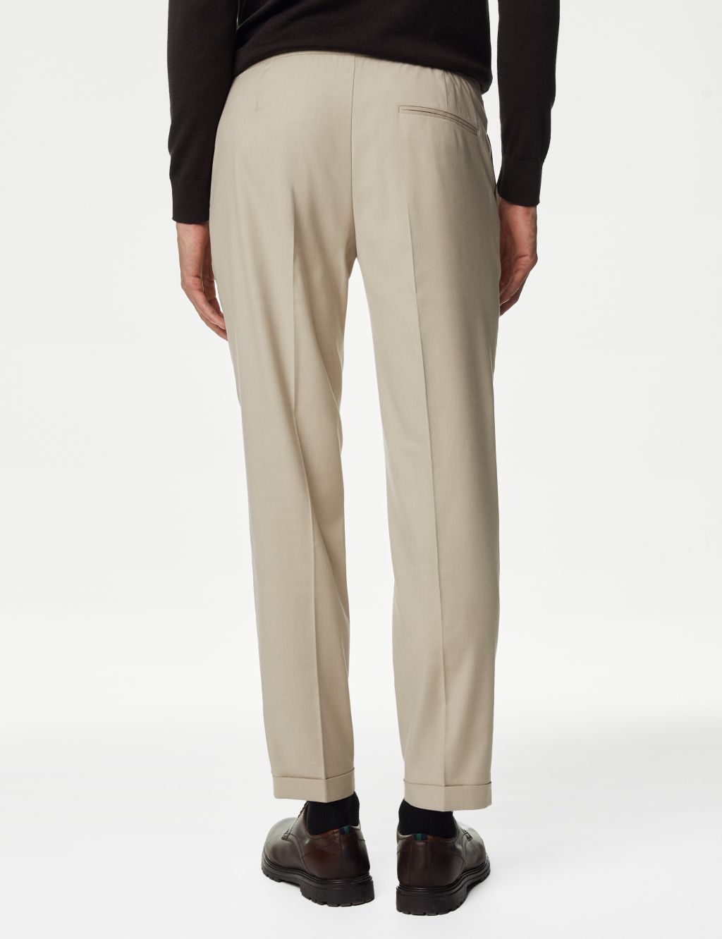 Half-Elasticated Waist Trousers image 5