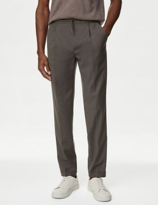 Tailored Fit Elasticated Waist Trousers - EE
