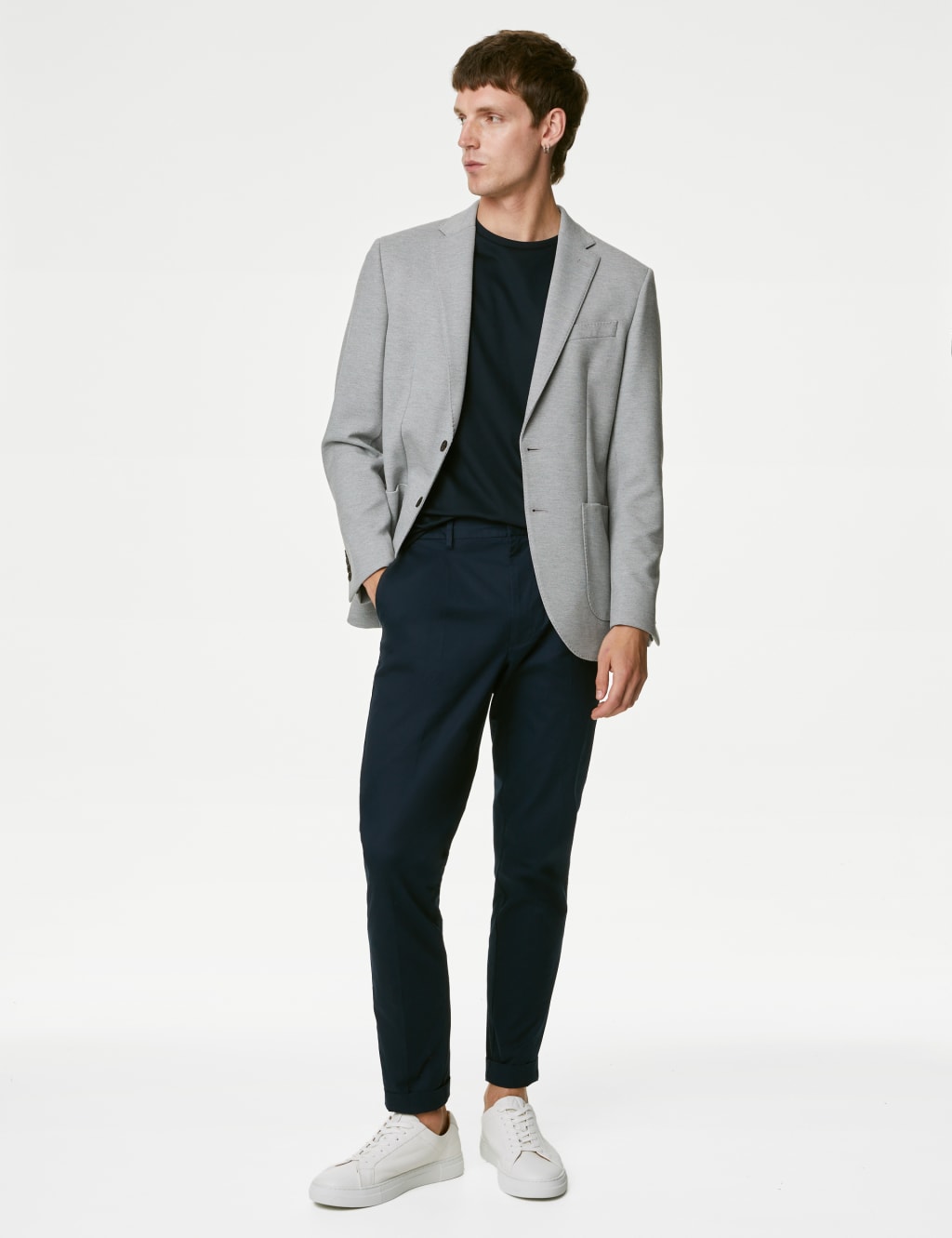 Textured Jersey Jacket image 2