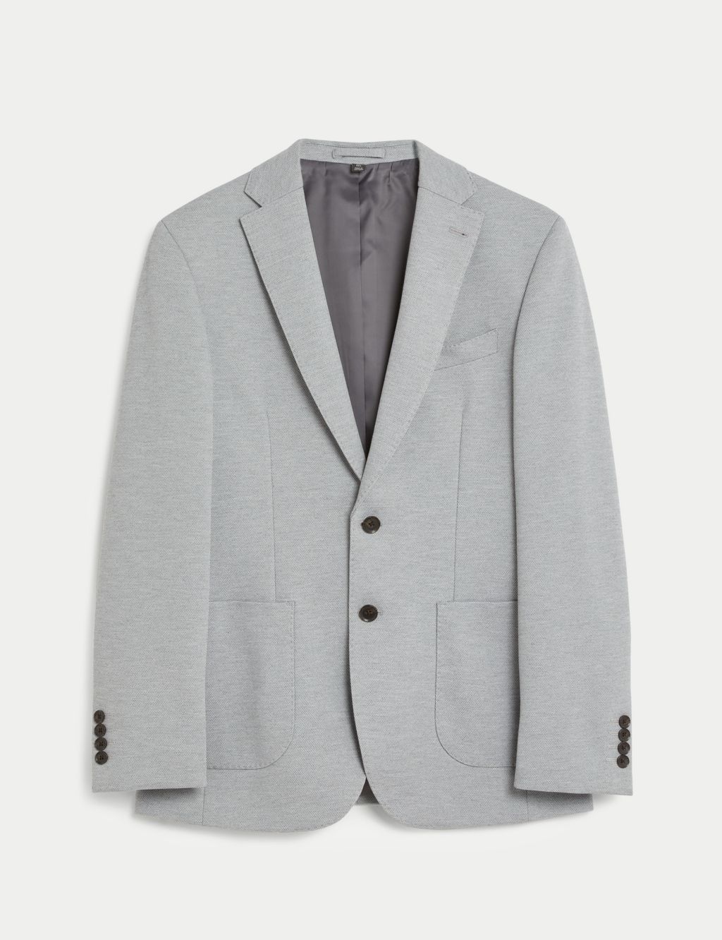 Textured Jersey Jacket with Stretch image 2