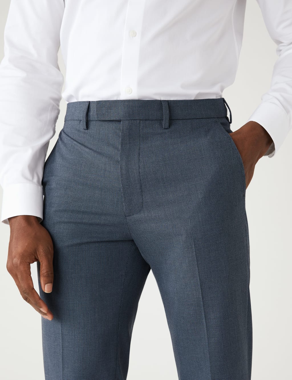 Puppytooth Stretch Trousers image 3