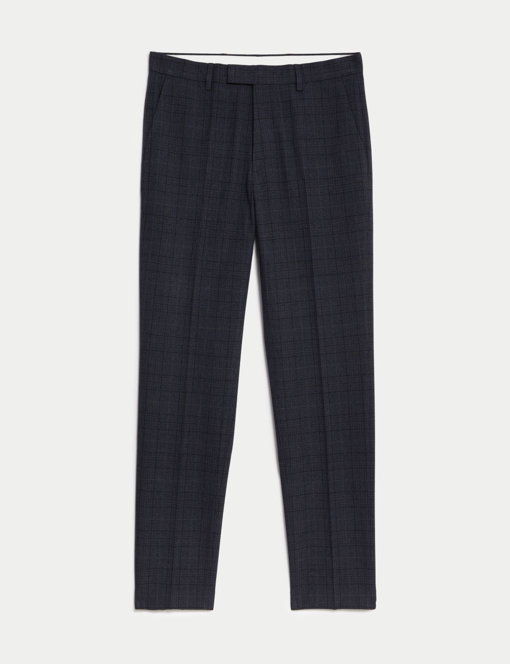 Check Stretch Trousers image 7