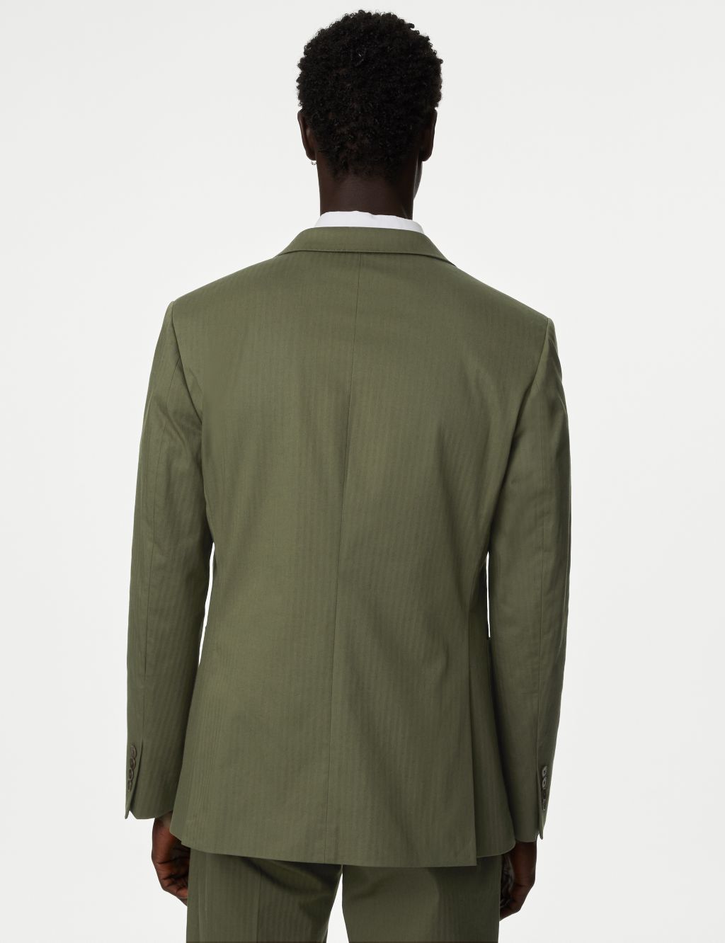 The Thorpe Cotton Rich Herringbone Jacket image 5