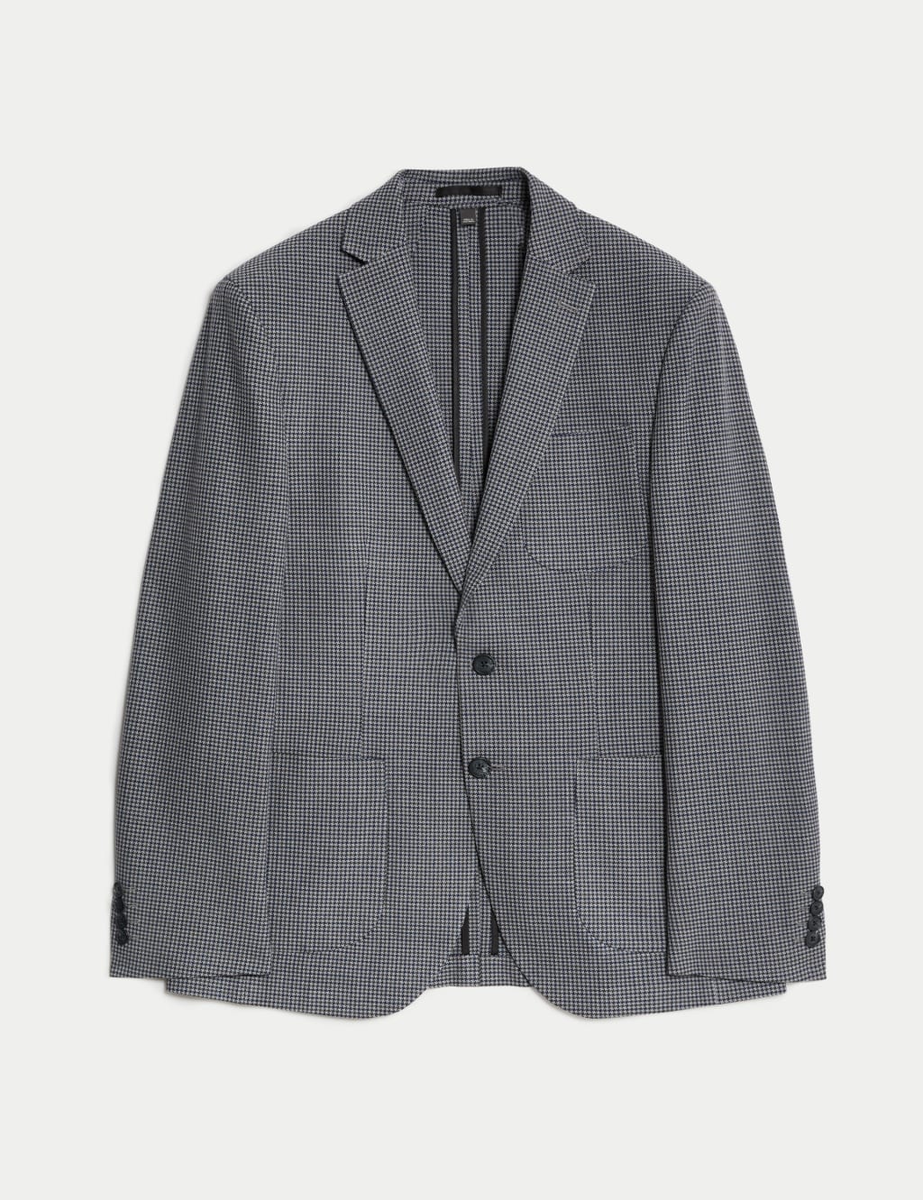Textured Check Blazer image 2