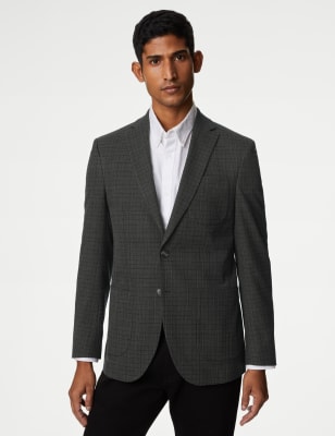 M&s clearance checked blazer