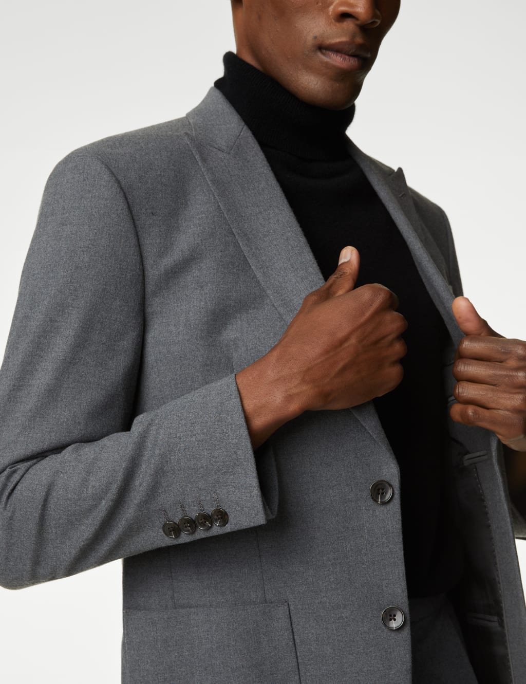 Flannel Stretch Blazer image 5