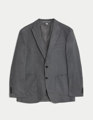 Flannel Stretch Blazer