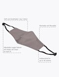 5 Pack Reusable & Adjustable Adult Face Coverings 