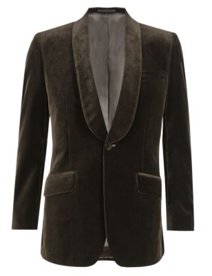 Best of British Pure Cotton Velvet Jacket | M&S Collection | M&S