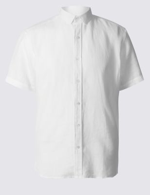 Irish Linen Short Sleeve Shirt