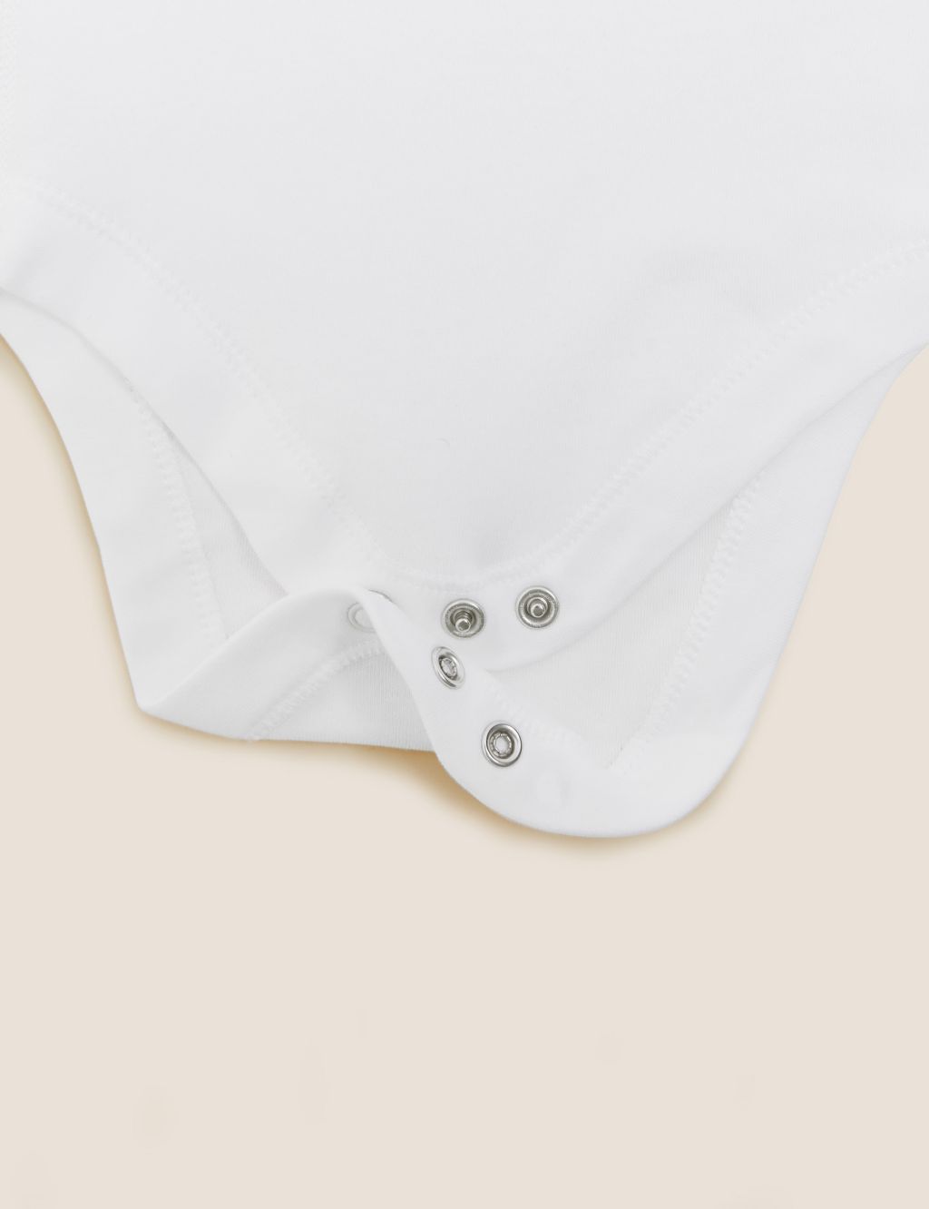 10pk Pure Cotton Short Sleeve Bodysuits (6½lbs - 3 Yrs) image 4
