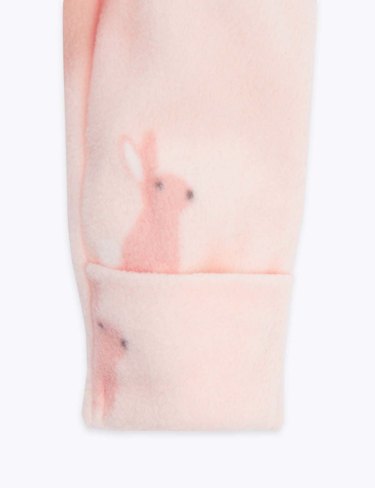 Fleece Rabbit Sleepsuit (7lbs-12 Mths)