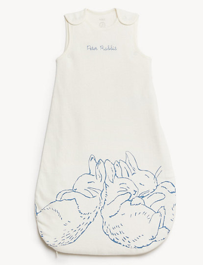 Pure Cotton Peter Rabbit™ 1.5 Tog Sleeping Bag (0-36 Mths)
