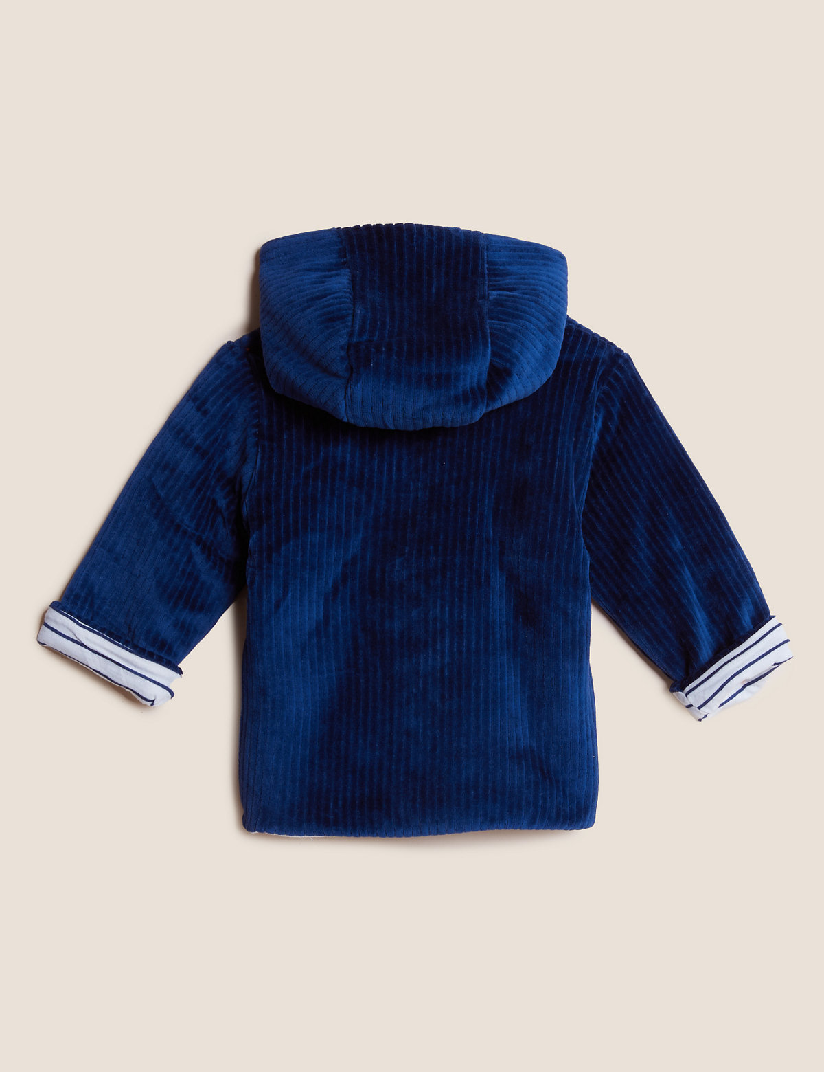 Cotton Rich Hooded Jacket (0-3 Yrs)