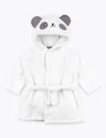 Cotton Panda Hooded Robe (0-3 Yrs)