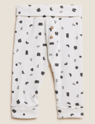 

Unisex,Boys,Girls M&S Collection 3pk Cotton Rich Printed Leggings (0-3 Yrs) - Multi, Multi