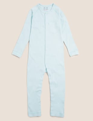 

Unisex,Boys,Girls M&S Collection Adaptive Pure Cotton Sleepsuit (0lbs-10 Yrs) - Marmalade, Marmalade
