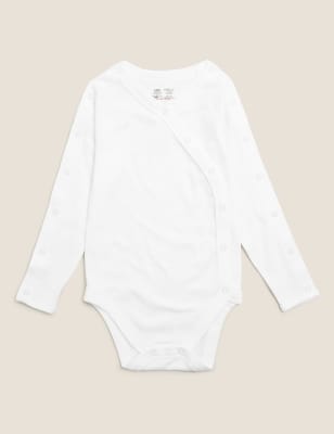 

M&S Collection Adaptive - Bodys aus reiner Baumwolle (3,2 kg - 16 Jahre) - White, White