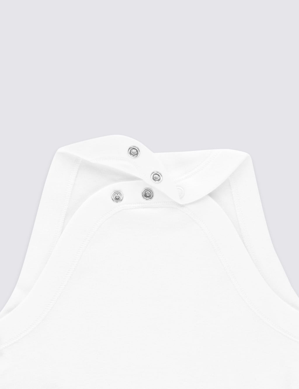 Flat Seams Pure Cotton Long Sleeve Bodysuit (3-16 Yrs) image 3