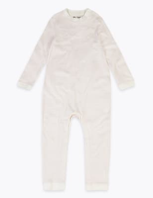 

Unisex,Boys,Girls Adaptive Pure Cotton Striped Sleepsuit (3-16 Yrs) - Indigo, Indigo