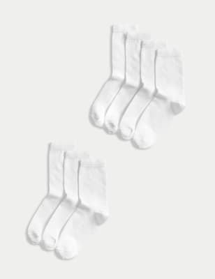 7pk of Ankle School Socks