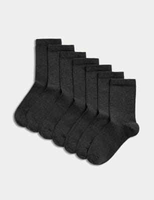 7pk of Ankle School Socks - BH