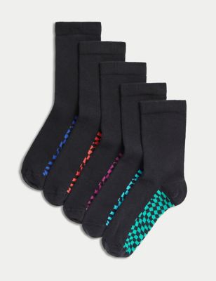 6-12 pairs Mens Womens Trainer Liner Ankle Cotton Rich Sports socks size  6-8.5