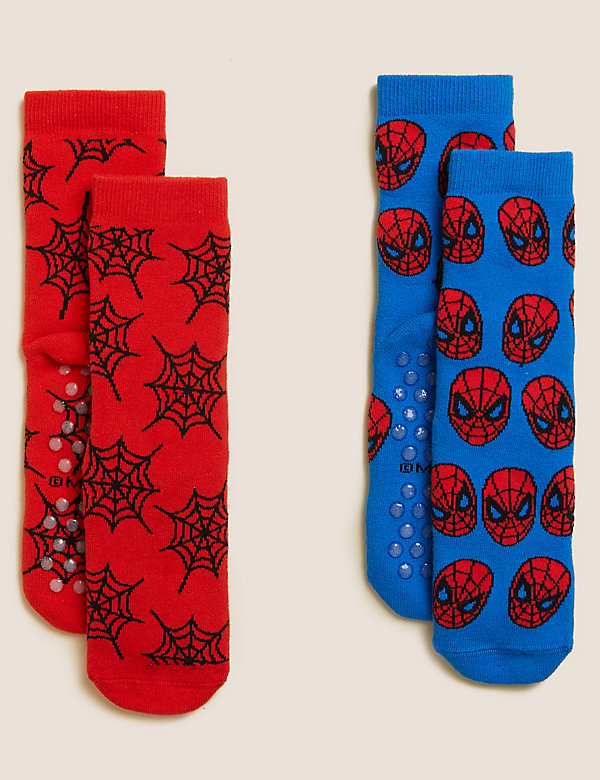Lot de 2&nbsp;paires de chaussettes confortables à motif Spider-Man™ - CH