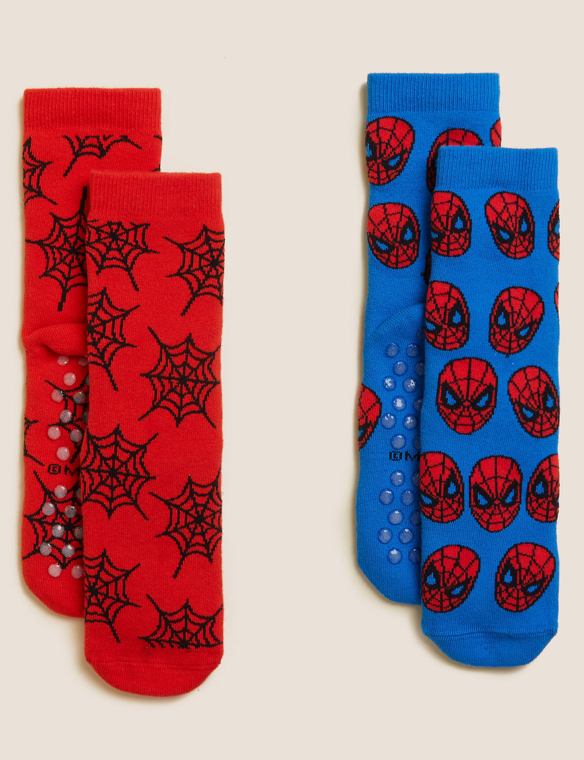 מארז 2 זוגות גרביים חמימים בעיצוב ™Spider-Man