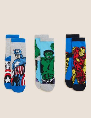 Apt Verbinding Kneden 3 paar Marvel™-sokken | M&S NL