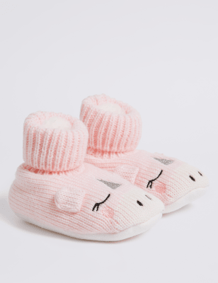 marks and spencer baby booties